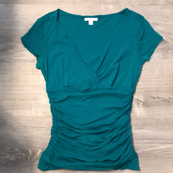 New York & Company Tops - NY&Co sheer green top